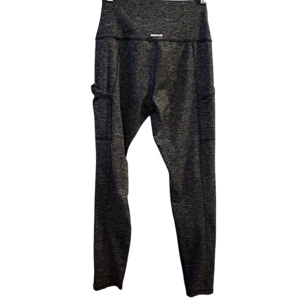 Aerie‎ Women's Gray High-Waisted Leggings Size M Activewear Yoga Gym - Picture 7 of 8